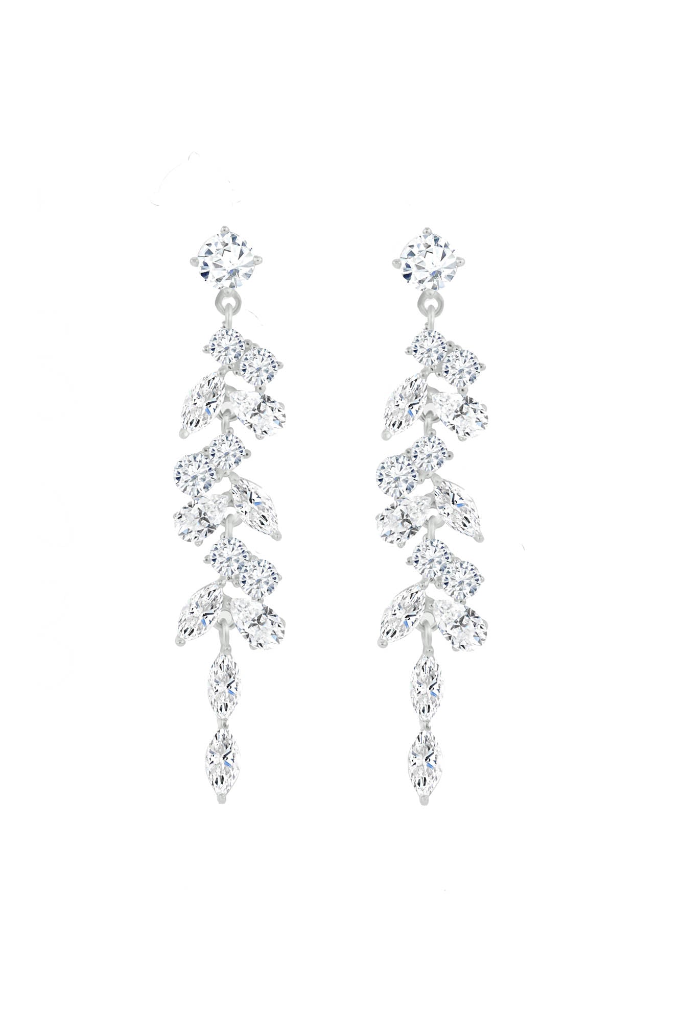 Crystal Cascade Earrings