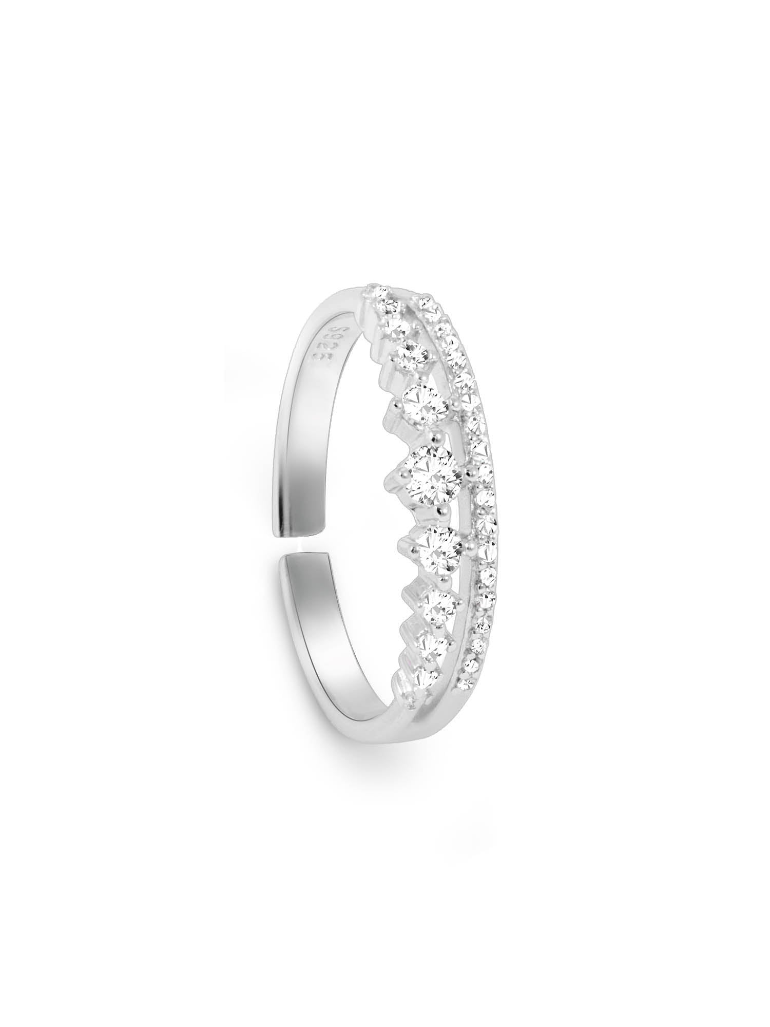 Infinity Sparkle Ring