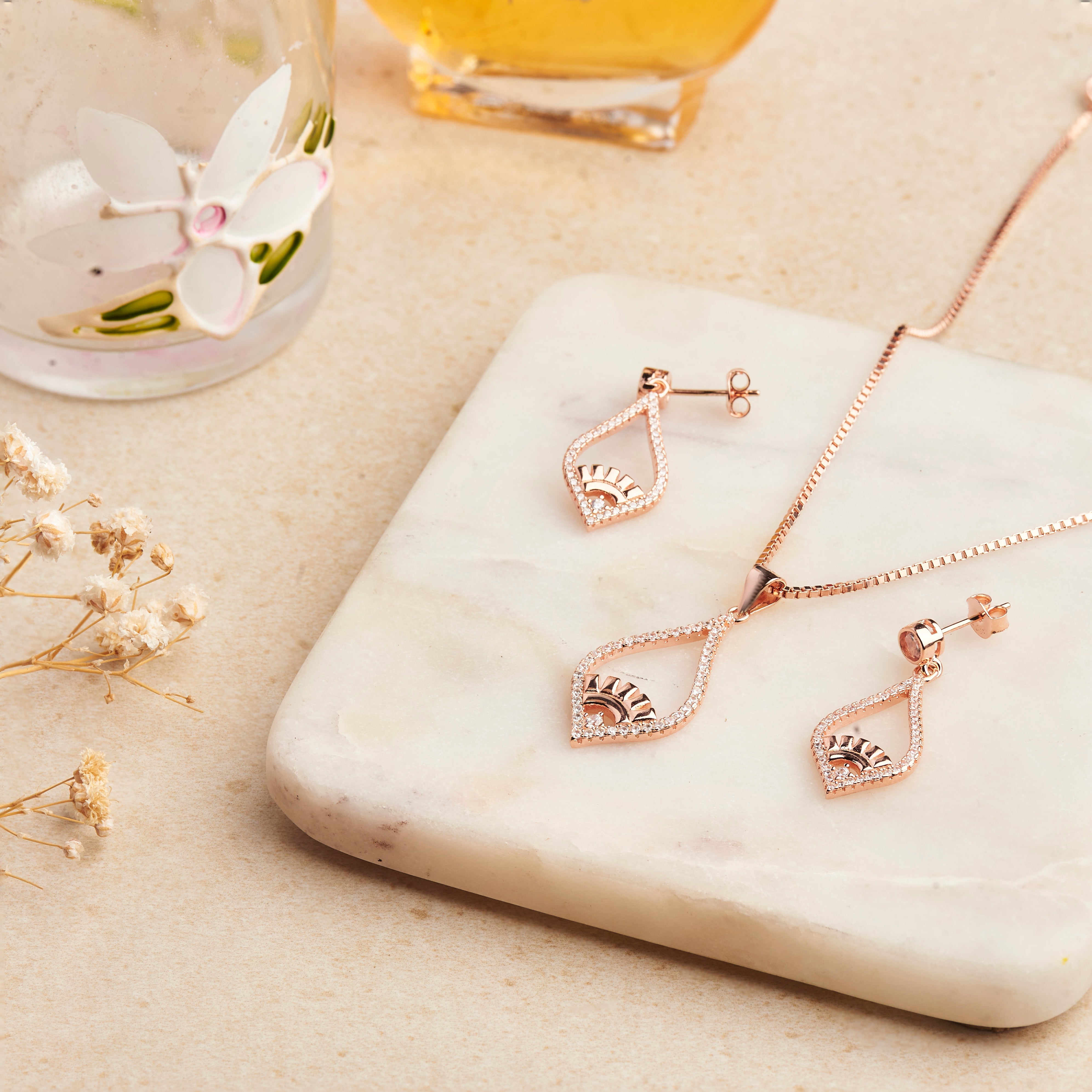 Radiant Dawn Necklace Set