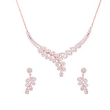 Rose Gold Grapevine Necklace Set