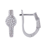 Silver Zircon Brilliance Balli (Earrings)