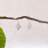 Rose Gold String Theory Earrings Dhanaza