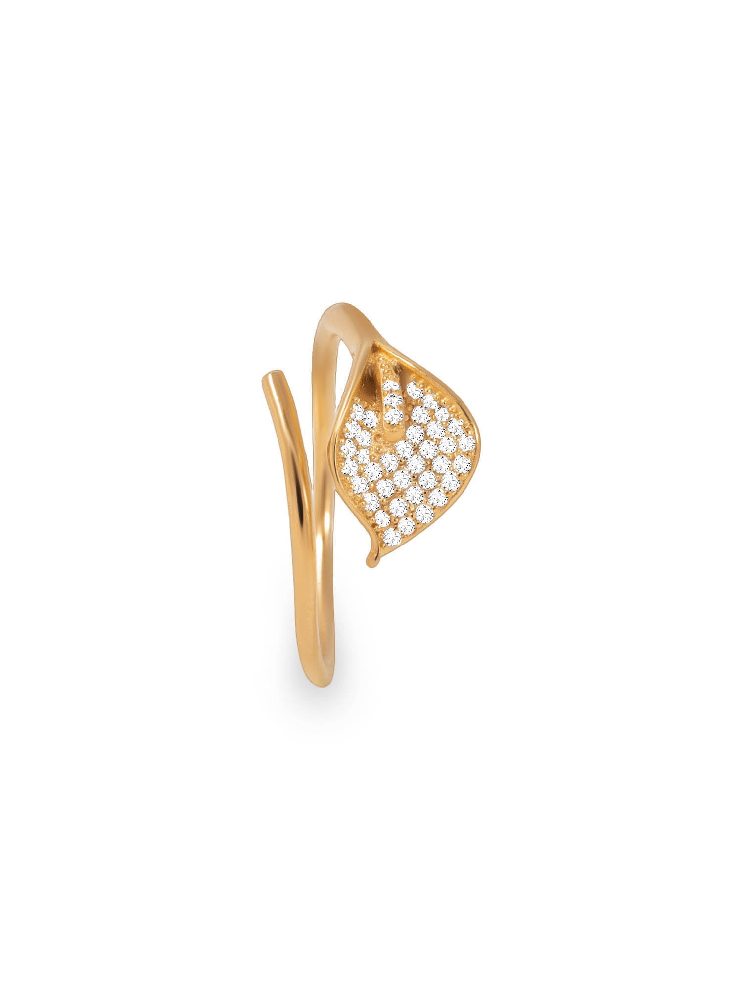 Elegance Curve Ring - Drama Jewelry