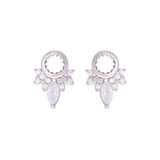 Silver Dream Catcher Studs Dhanaza