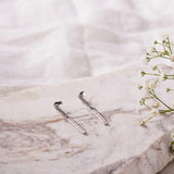 Silver Iconic Cartier Inspired Earrings Dhanaza