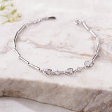Silver Zicon Hearts Bracelet Dhanaza